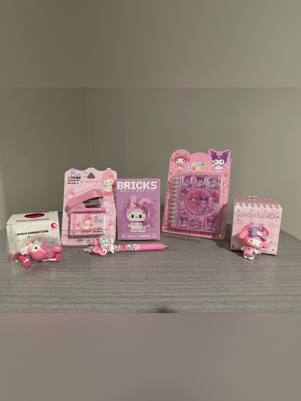 Sanrio My Melody 6 Piece Bundle
